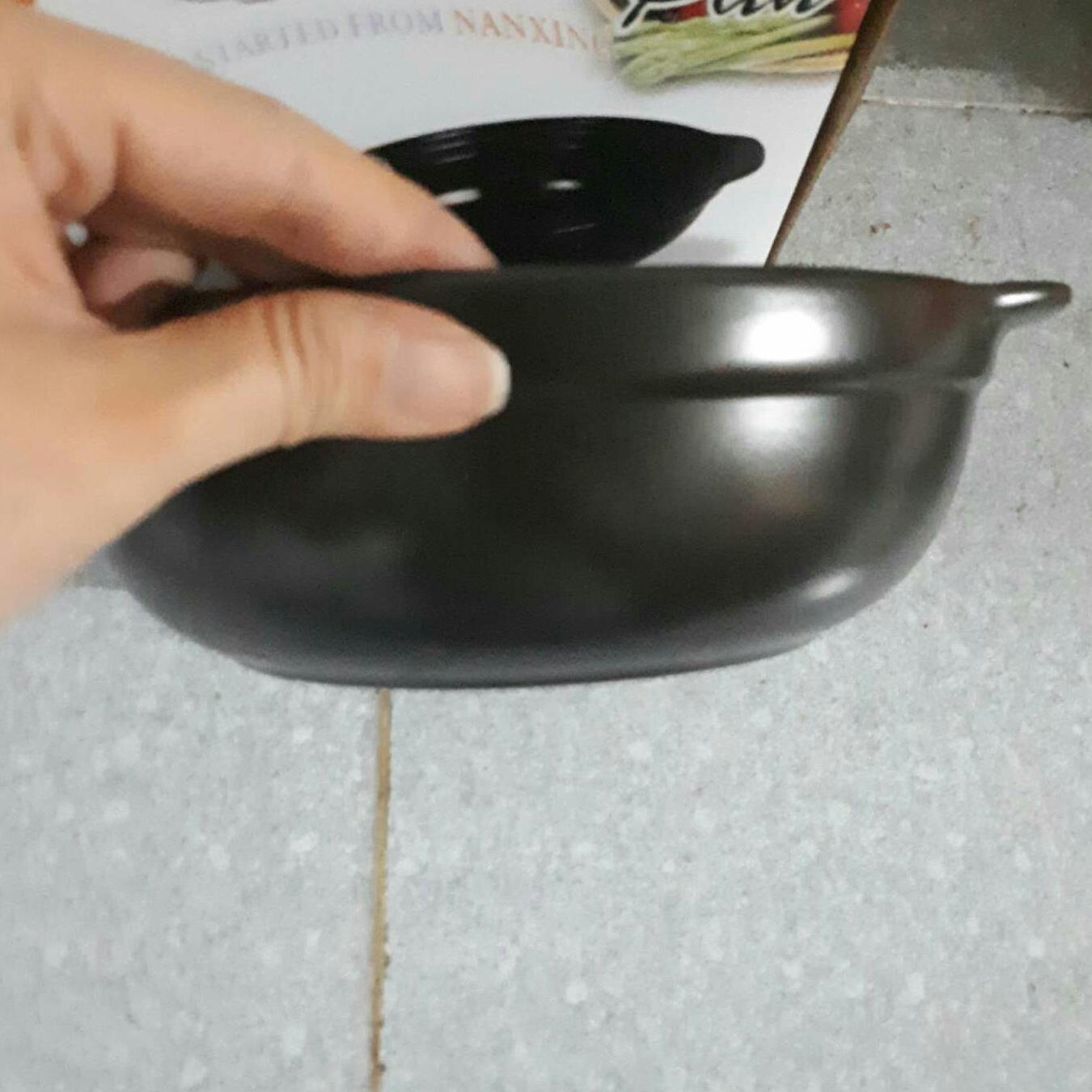 [HCM]Nồi đất tráng men 750ml