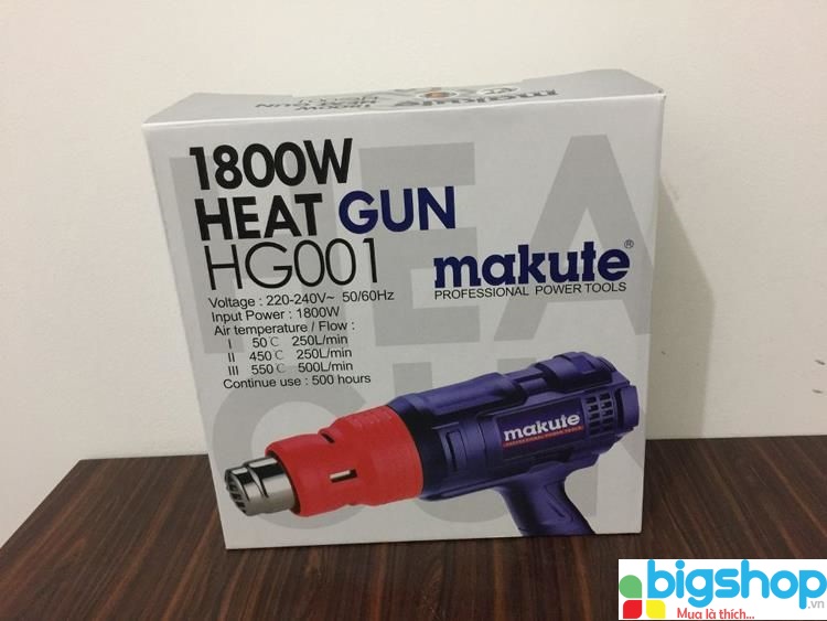 [HCM]Máy thổi hơi nóng Makute HG001