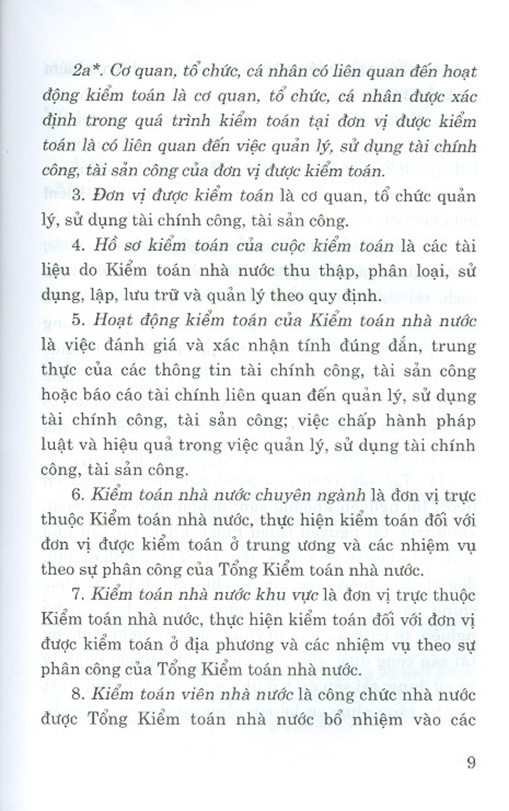 Luật Kiểm Toán Nhà Nước (Hiện Hành) (Sửa Đổi, Bổ Sung Năm 2019)