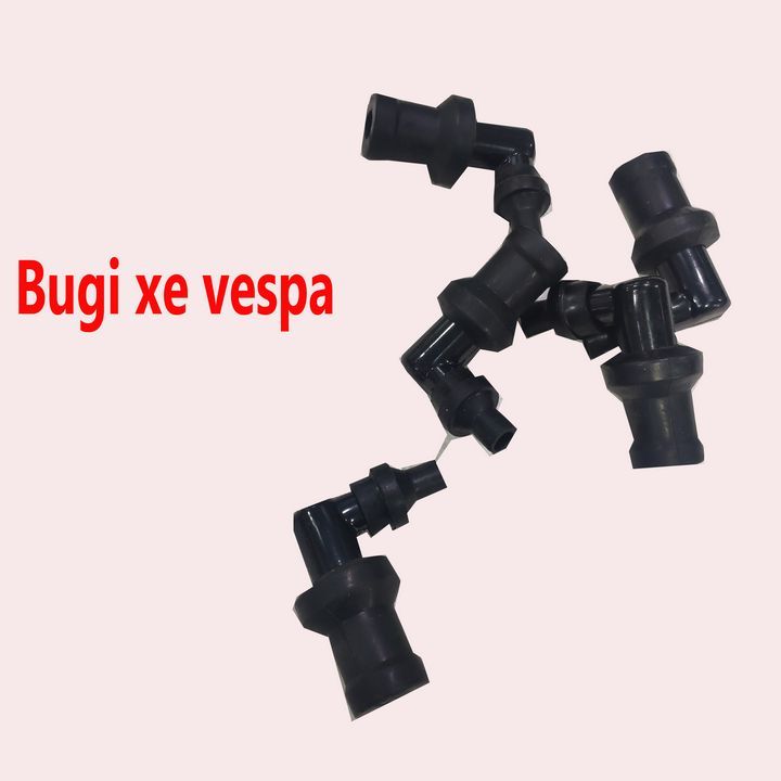Chụp Bugi dành cho xe VESPA - màu ĐEN
