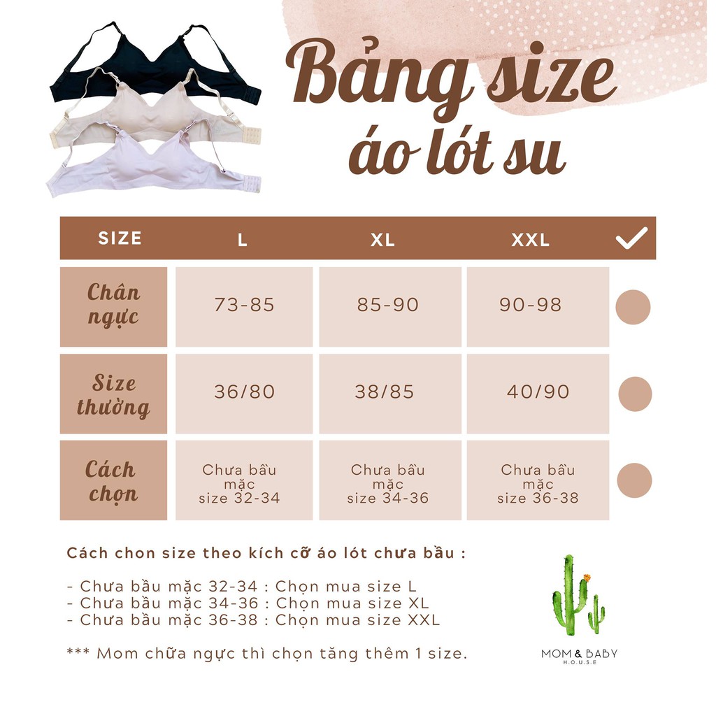 Áo ngực cho bé ti đúc su không đường may