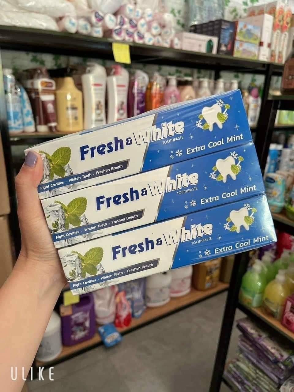 kem đánh răng Fresh White 160g