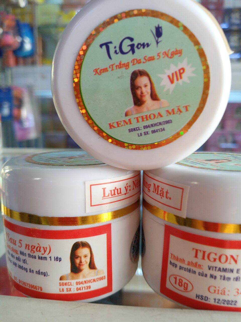 Kem Tigon dưỡng trắng da