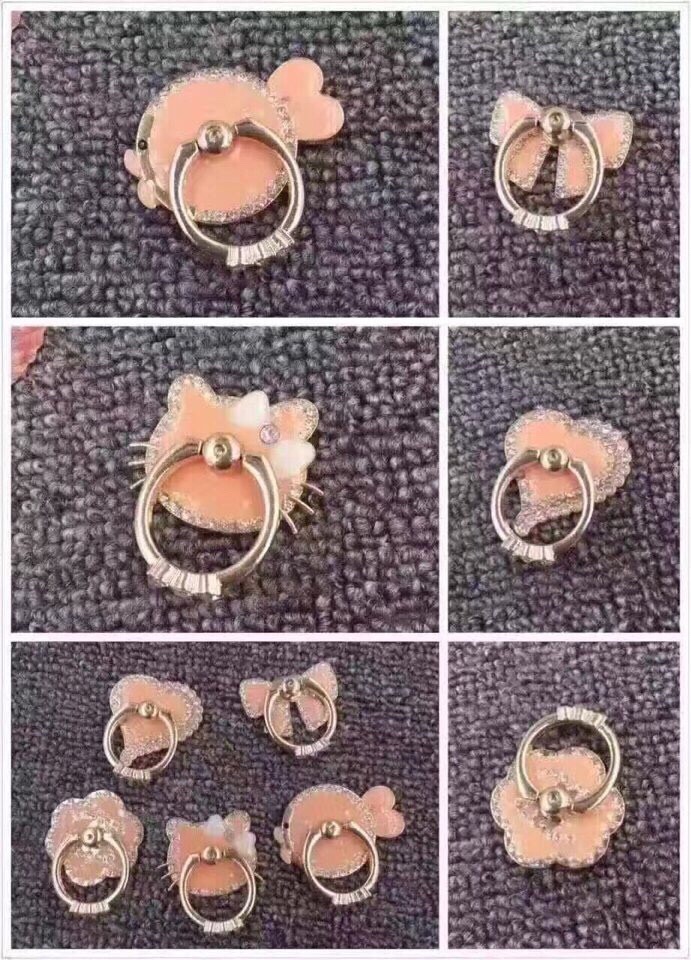 Móc dán điện thoại iring phone ,móc nhẫn đính đá siêu đẹp.