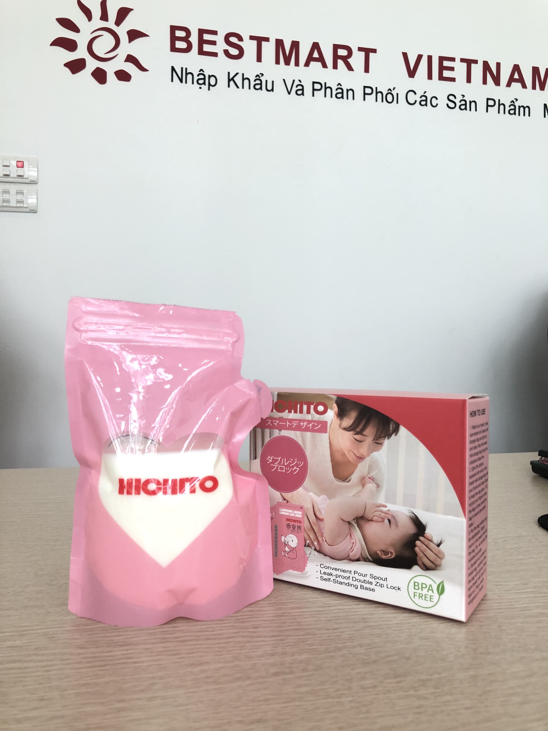 Túi Trữ Sữa HICHITO 250ML Hộp 30 Túi