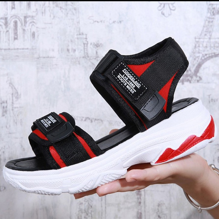 Giày dép sandan đế đỏ phong cách cá tính nữ