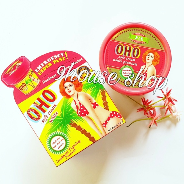 01 HỦ Kem Dưỡng Da Vùng Mông OHO (Thâm,Mờ Sẹo & Rạn) Thailand 100gram