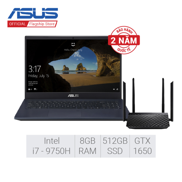 [Trả góp 0%]Laptop Asus VivoBook Gaming F571GT - AL858T  i7 - 9750H  8GB  512GB  GTX1650  Win10 +Cơ hội mua kèm Deal hot Router AC1200