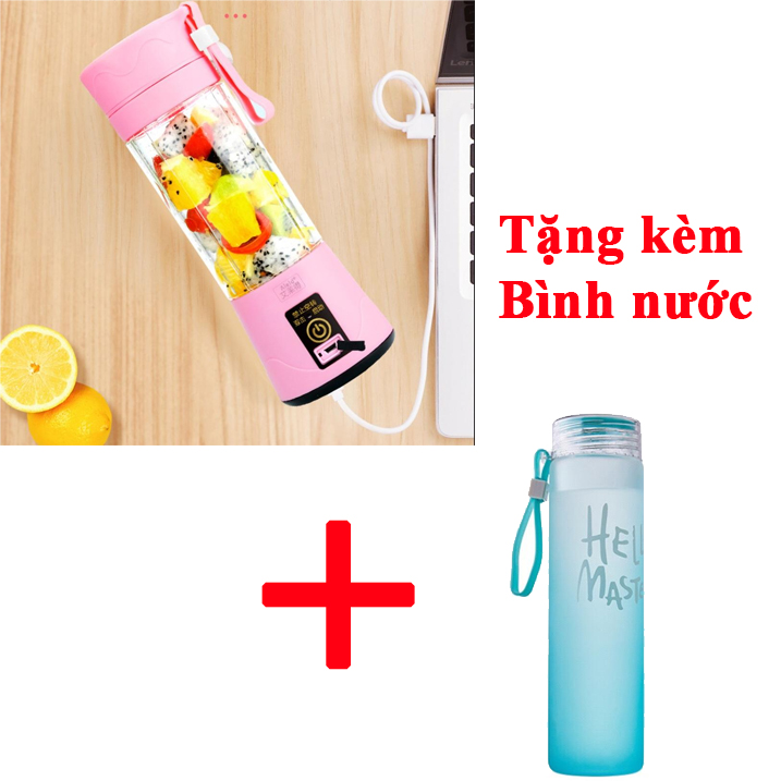 [Máy 6 dao] Máy xay sinh tố cầm tay mini sạc pin tích điện, máy sinh tố cầm tay sạc điện đa năng Panoramic