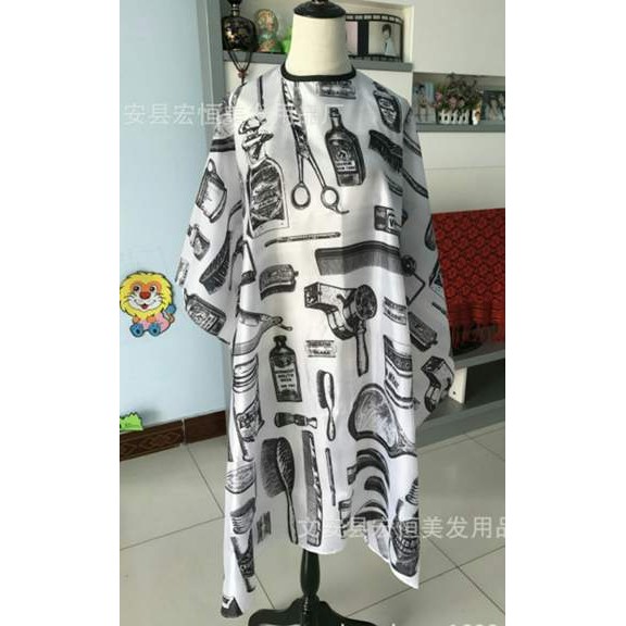 KHĂN CHOÀNG CẮT TÓC BARBER - Đen