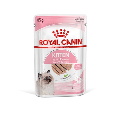 Sốt thịt cho mèo con dưới 12 tháng tuổi Royal canin Kitten Loaf gravy 85g sản xuất tại pháp
