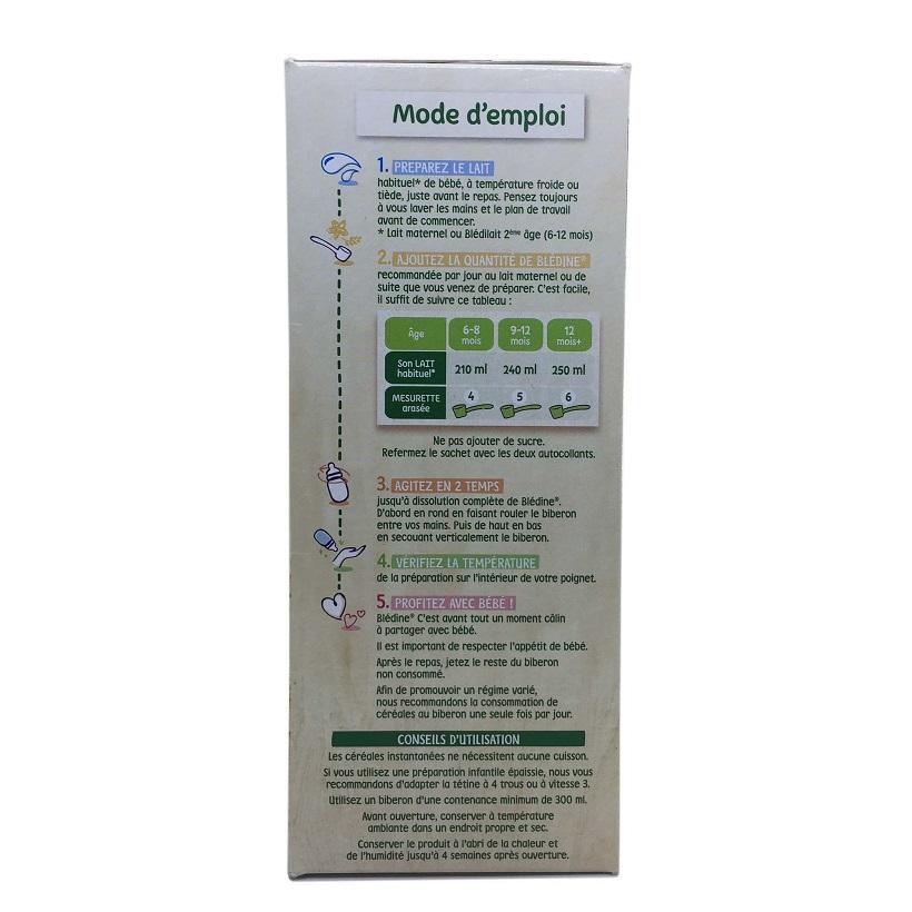 Ngũ cốc pha sữa Blédina vị bánh quy 400g (>6 tháng tuổi)