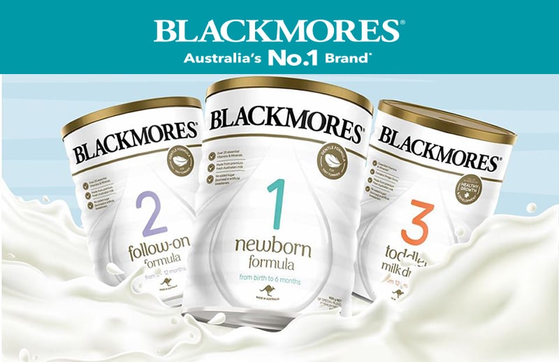 Sữa bột Blackmores Toddler Số 1 2 3  Úc 900g (Date 2026)