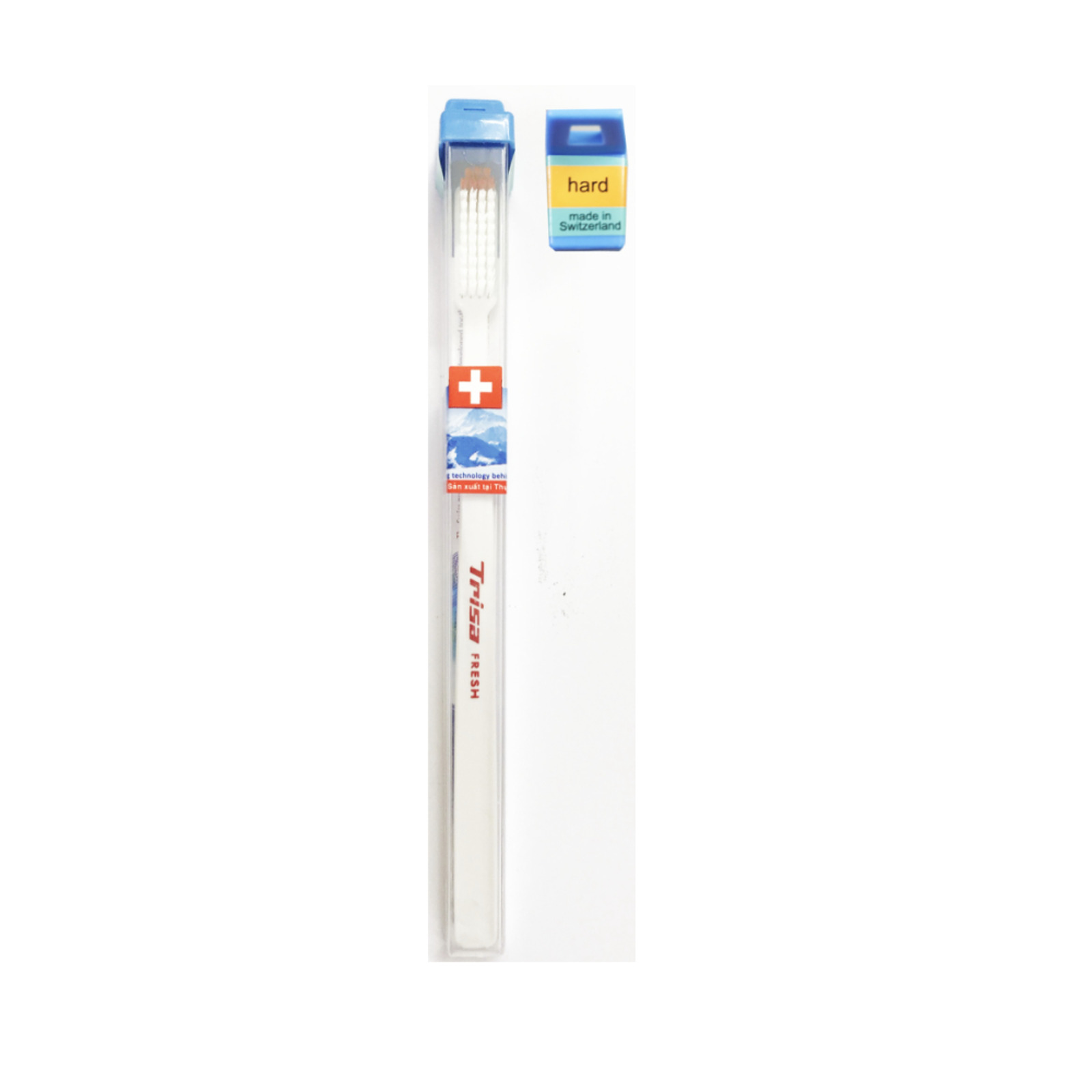 Toothbrush Trisa [Swiss] Fresh hard/medium/soft brush tree brush toothbrush