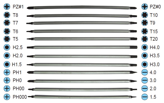[HCM]Bộ vít Proskit SD-9824 (Đen)
