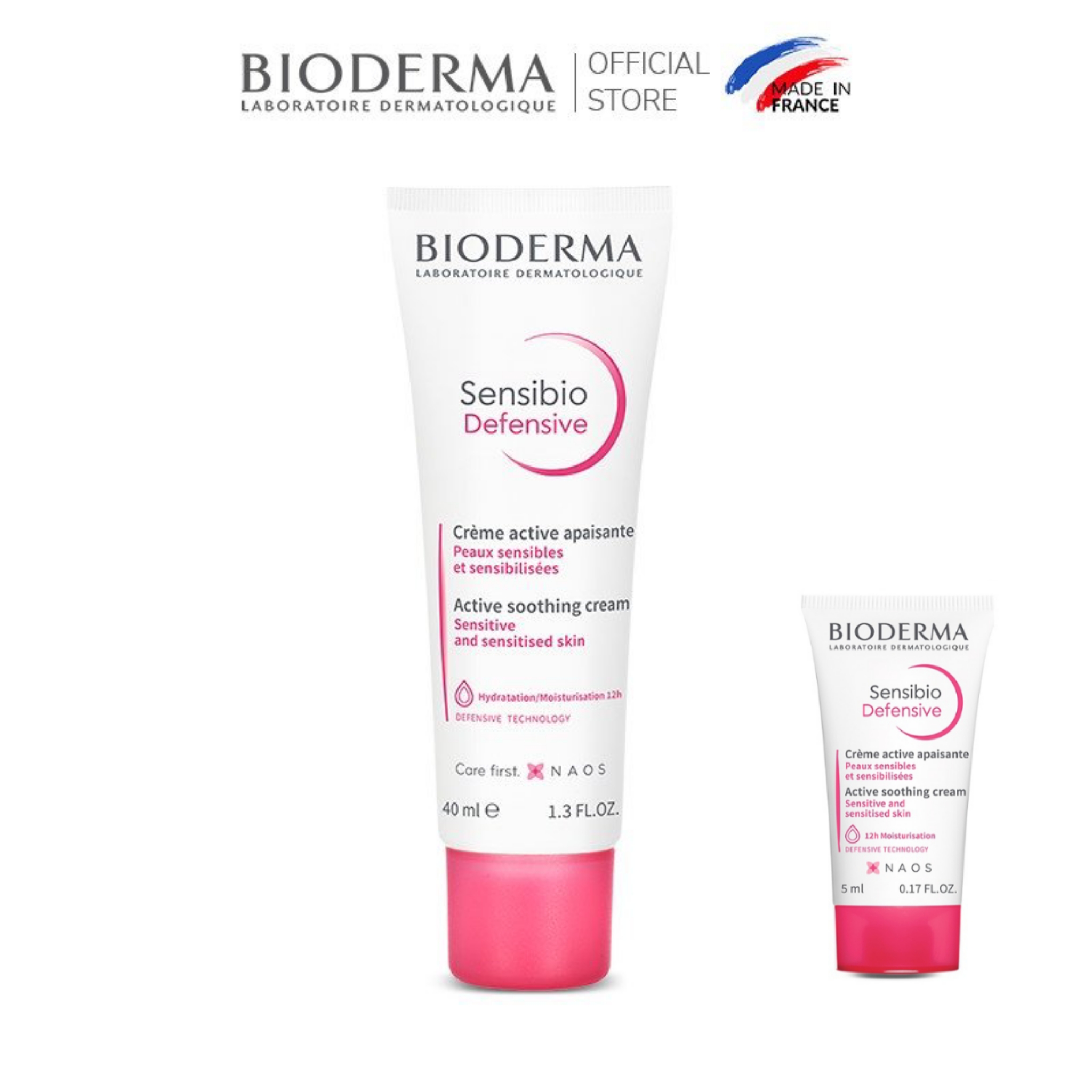 *Sample 5 tuýp 5ml* Kem dưỡng ẩm Sensibio Defensive