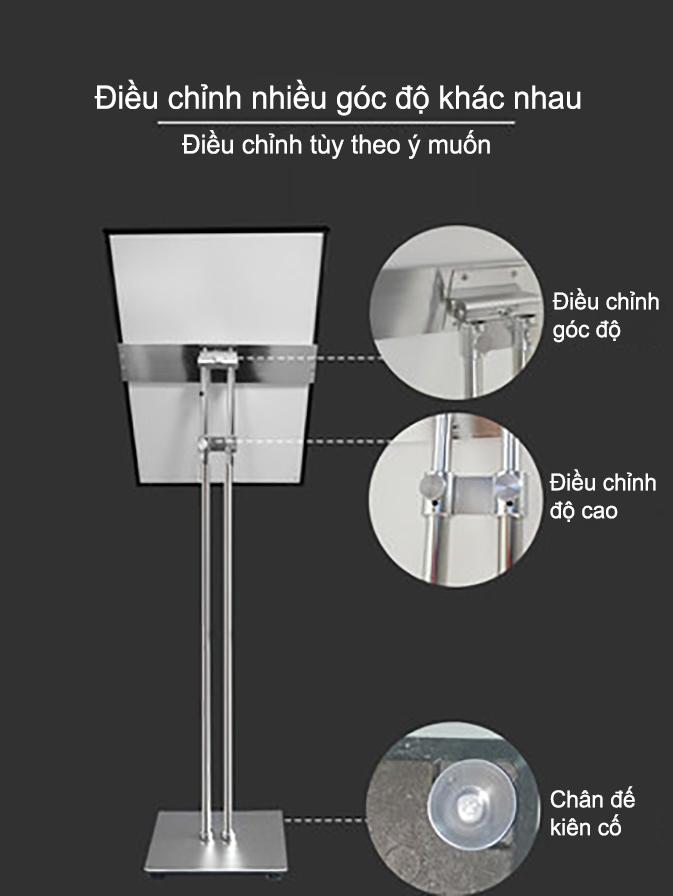 [HCM]HỘP ĐÈN SIÊU MỎNG DẠNG ĐỨNG KHỔ A2