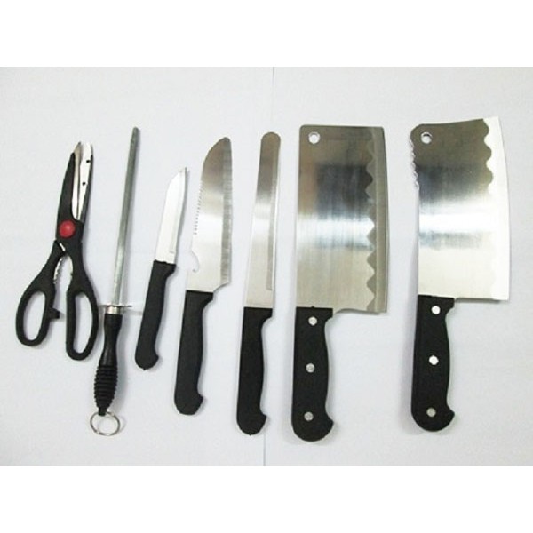 Dao làm bếp 7 món tặng hộp gỗ