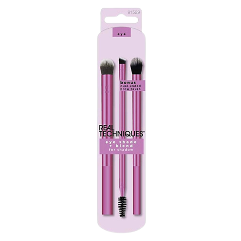Bộ cọ mắt hàng ngày 3 cây RT Real Techniques Eye Shade & Blend Brush Set mã loại 91529