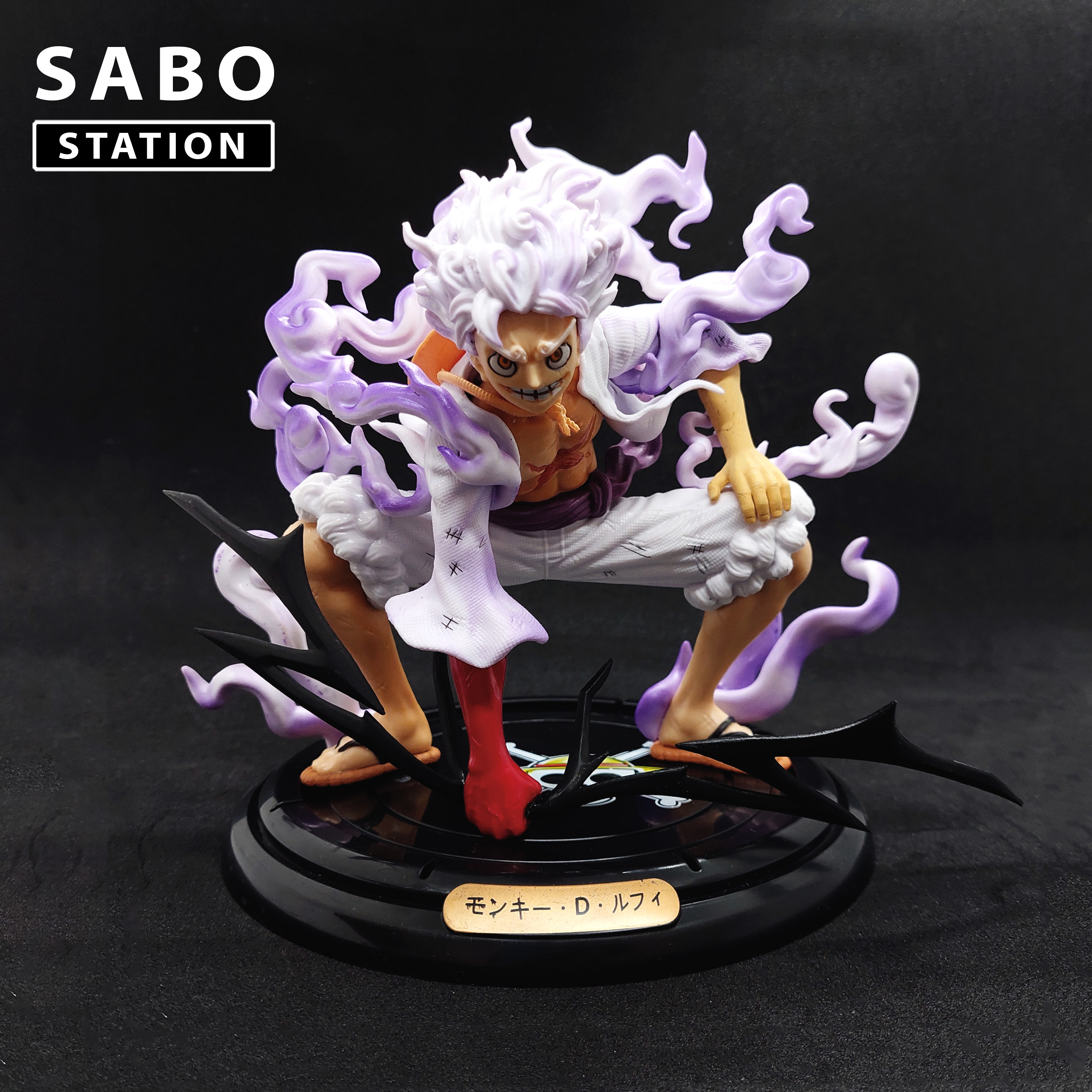 Mô hình one piece luffy gear 5 dáng chiến đấu ,joyboy cực đẹp - sabo station