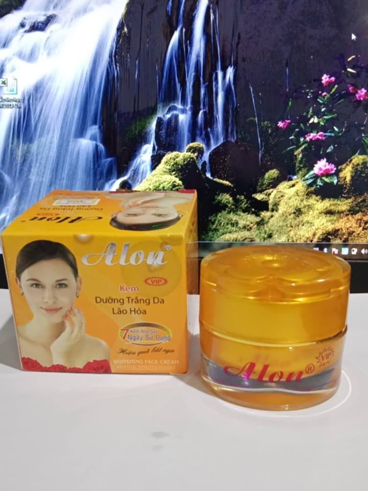 Kem Alon Trắng da, lão hóa VIP 15g