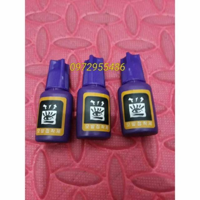 Keo nối mi tím lùn dạng gel