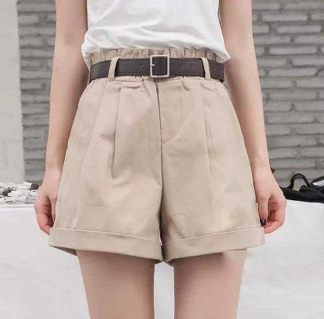[HCM]Quần Short Kaki Đùi Lửng Kèm Thắt Lưng Cá Tính