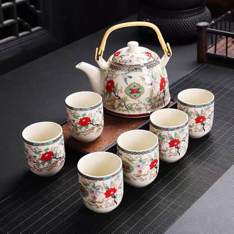 Ấm chén trà tân cổ điển sang trọng ACT52