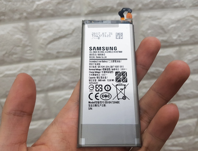 [HCM]PIN SAMSUNG A720 / A7-2017 ( EB-BA720ABE / 3600mAh ) ZIN