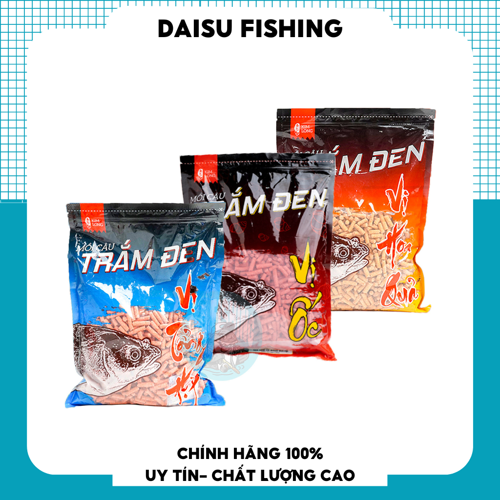 Hạt Xả Trắm Đen KIM LONG Siêu Nhạy (Mẫu Mới Nhất 3 Vị)