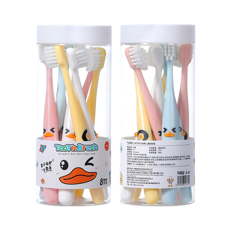 Set 8 chiếc bàn chải đánh răng cho bé từ 3-6 tuổi
