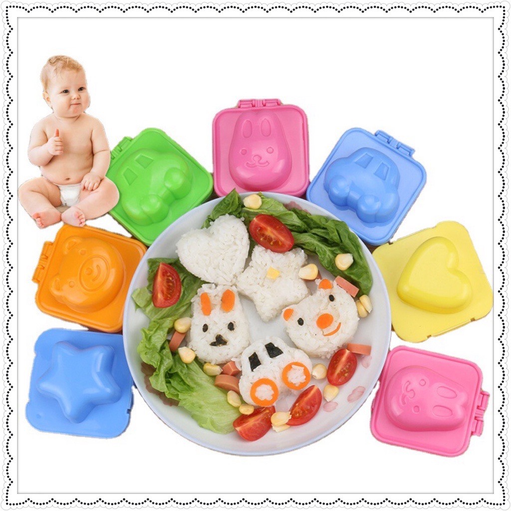 Khuôn cơm cho bé ăn dặm kiểu nhật