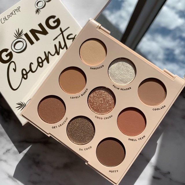 [HCM]Bảng phấn mắt Colourpop Going Coconuts