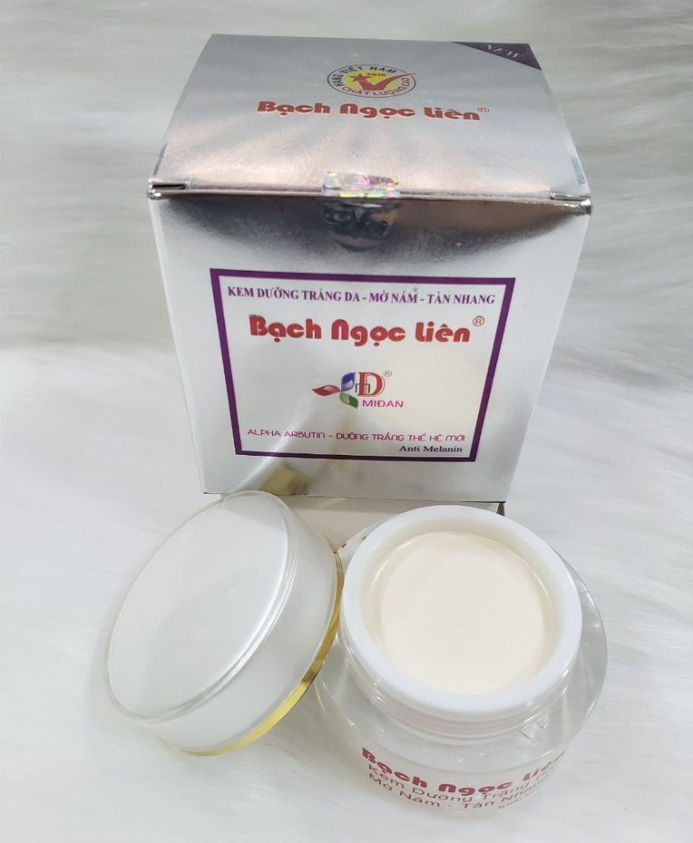 Kem dưỡng trắng da mờ nám Bạch Ngọc Liên (20g)
