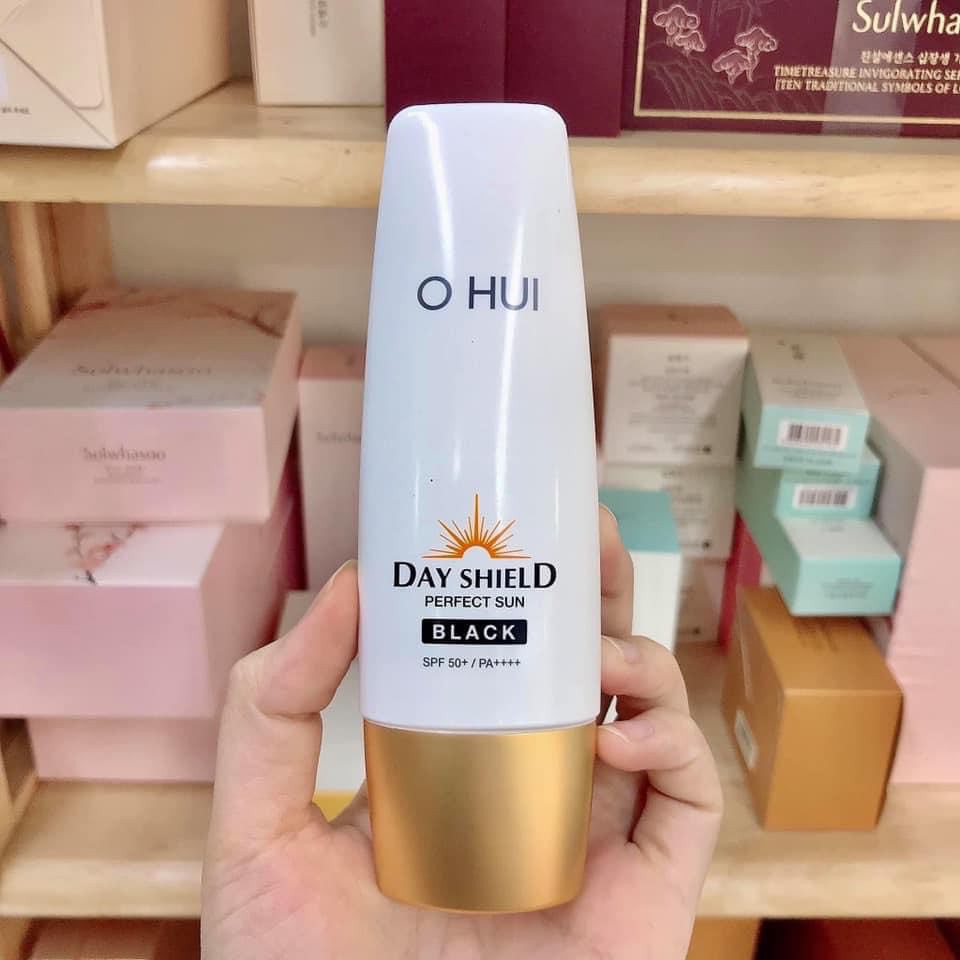 Kem chống nắng ohui black perfect sun pro black / red spf50+/pa++++ 50ml