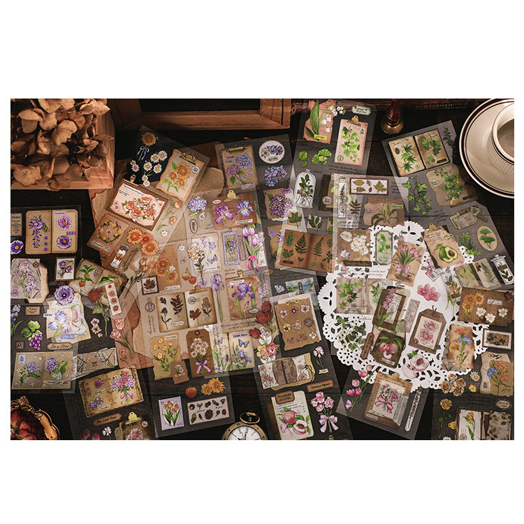 Sticker ảnh RETRO trang trí Scrapbook, sổ tay, vở - [ 147 ]