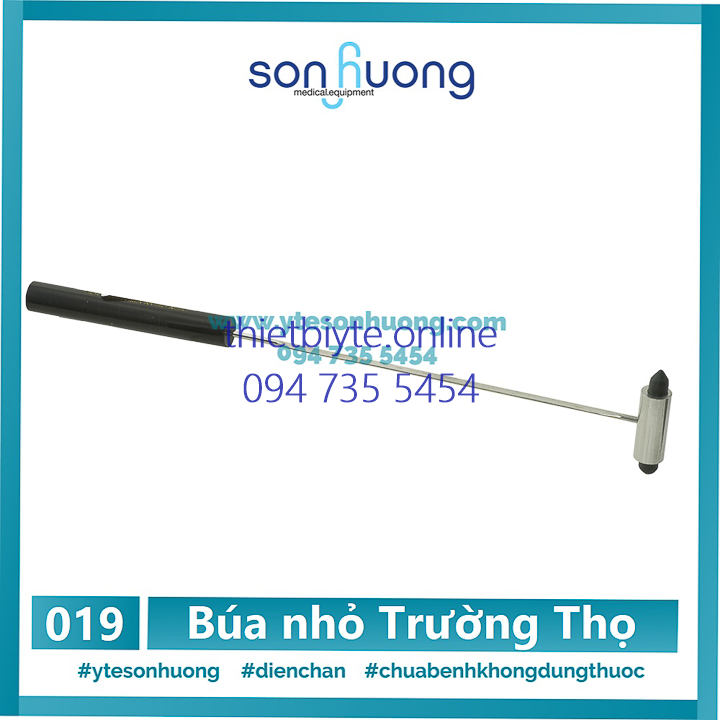 Búa nhỏ Trường Thọ (2 đầu cao su) diện chẩn