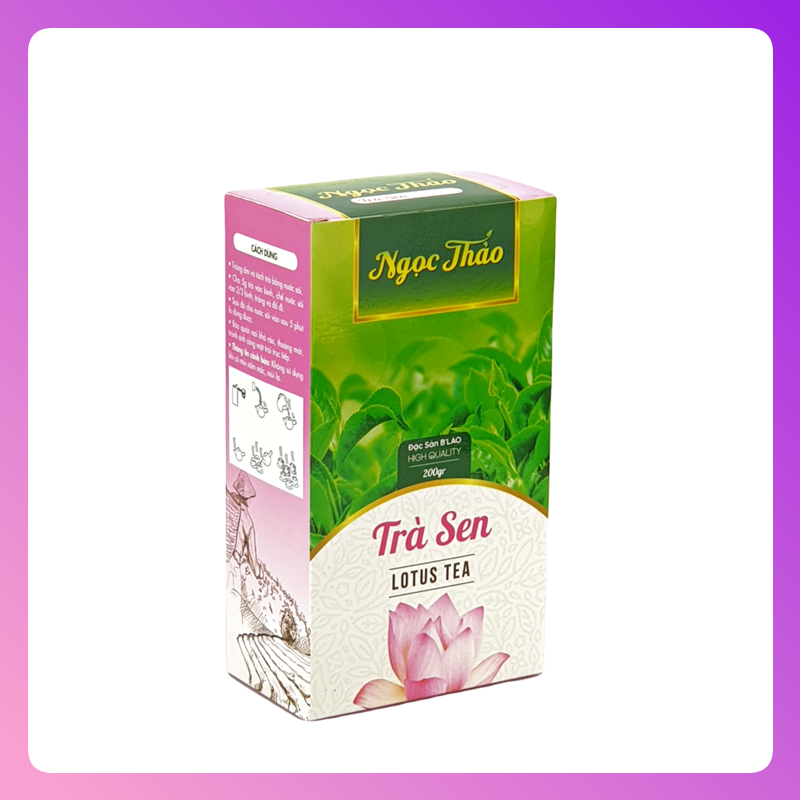 Hộp Trà Sen Ngọc Thảo 200 gr
