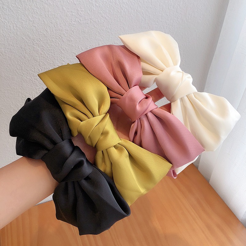Bờm Nơ Lụa Hàng Đẹp Made In Korea