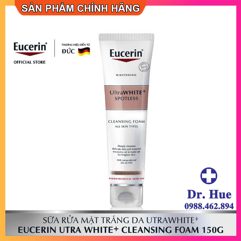 Sữa Rửa Mặt Eucerin UltraWhite+ Spotless Cleansing Foam 150g