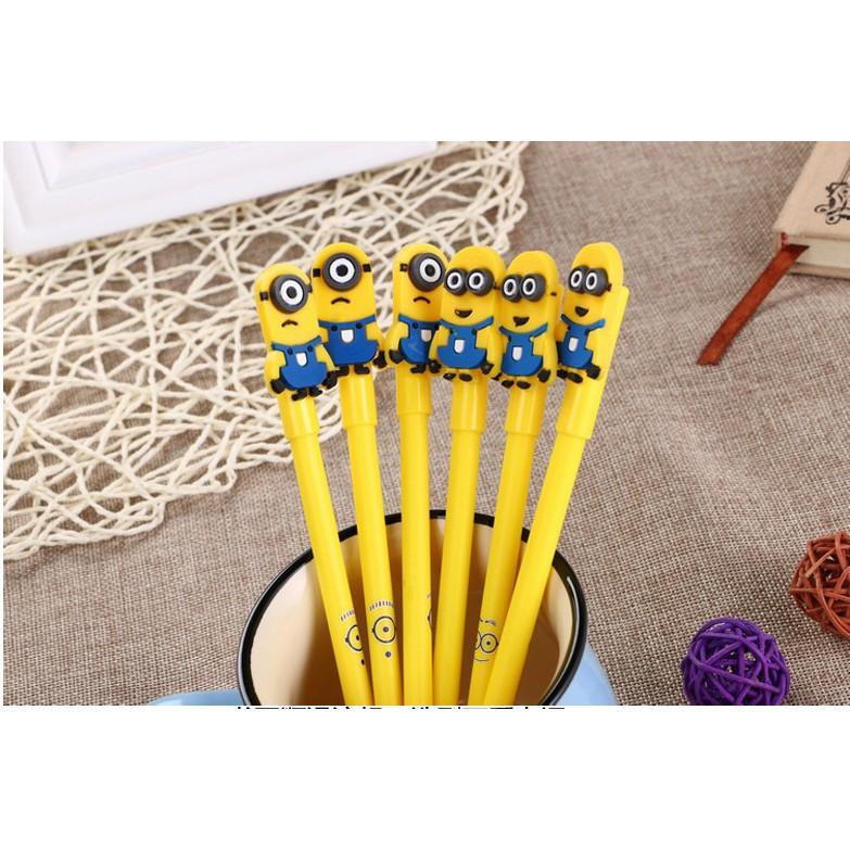 Bút mực nước Minion vàng xanh