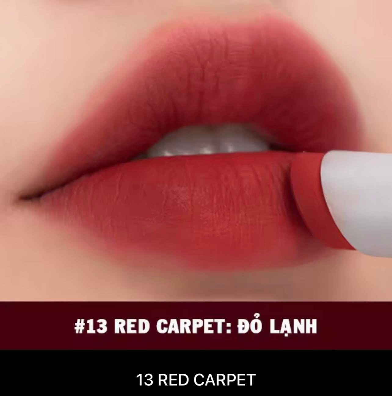 Son thỏi siêu lì cao cấp hàn quốc romand new zero matte lipstick 3g