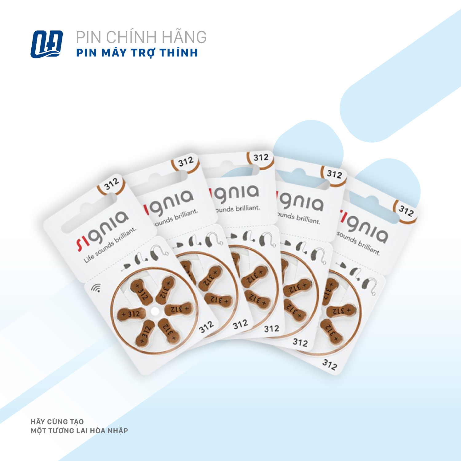 Signia Hearing aid battery 675