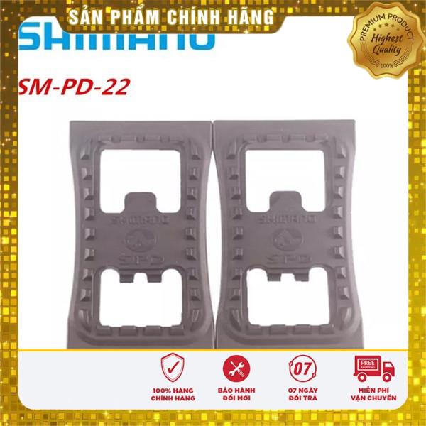 Pad bàn đạp mtb shimano sm-pd22 spd cleat flat mountain bike pedal bicycle pd-22 dùng để lắp vào bàn đạp xe đạp cá