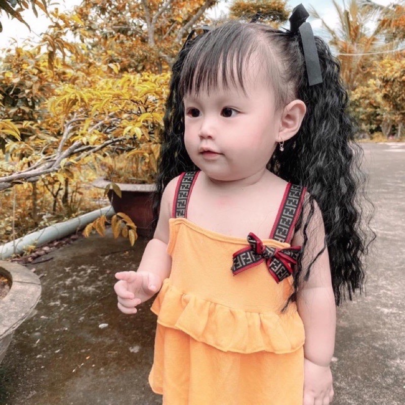 Tóc cột xù ❤️ freeship 50k❤️ tóc cột xù cao cấp cho bé
