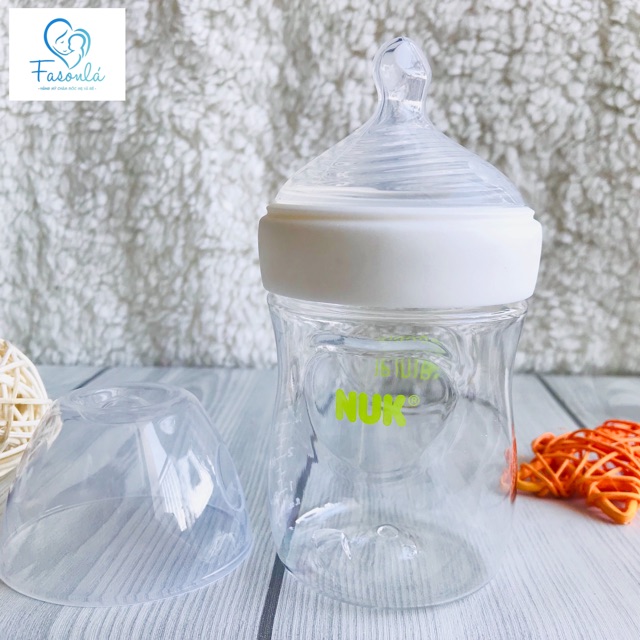 [HCM]Bình Nuk Simply Natural Bottle 150Ml 270Ml ( Tuỳ Chọn Size Núm)