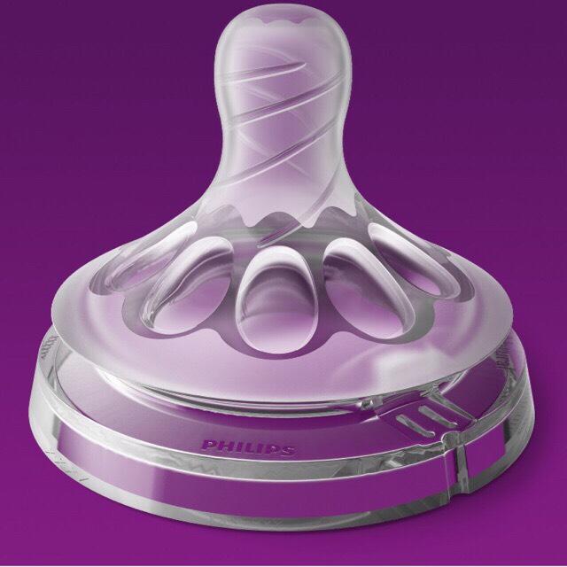 [HCM]Núm Ty Philips Avent Natural Tách Set 1 Chiếc ( ĐỦ SIZE 1m+3m+6m+9m+Ycut)
