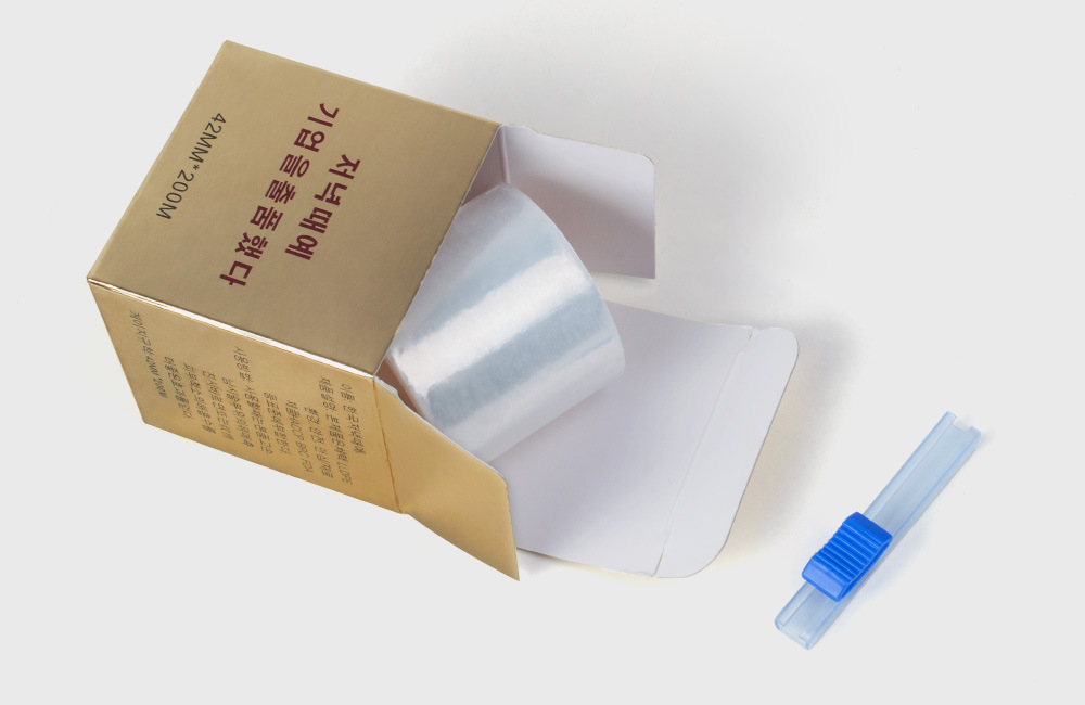 Cuộn Nilong Dễ Bám- Màng Nilong ủ tê lông mày, môi, mí (200 m/cuộn)
