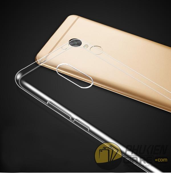 Ốp Silicon cho Xiaomi Redmi 5 Trong suốt (Loại A+ chống ố vàng)