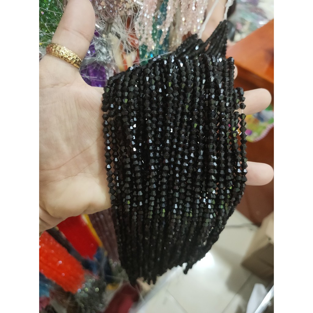 10 dây Pha Lê đá cừ 7 màu